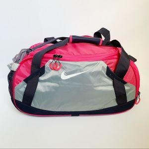 Pink Nike Duffle Bag